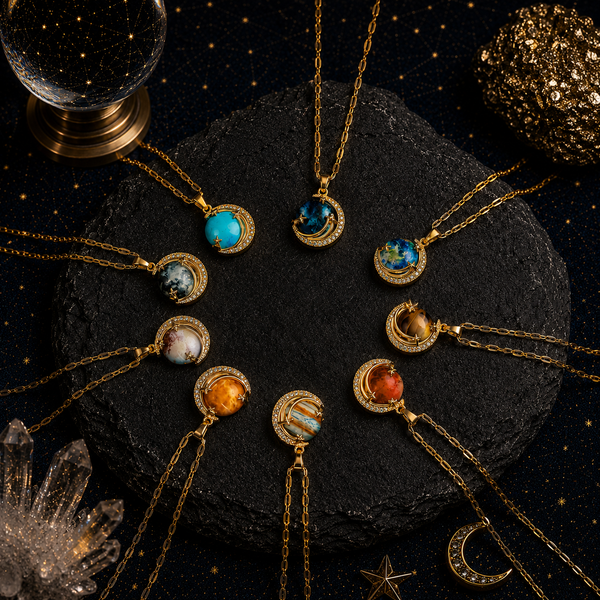 Gemstone Planet Set