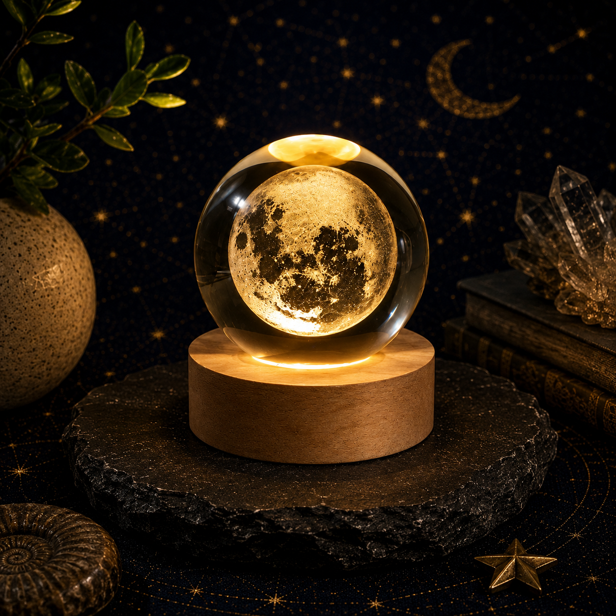 Moon Crystal Ball