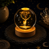 Glowing Stag Crystal Ball