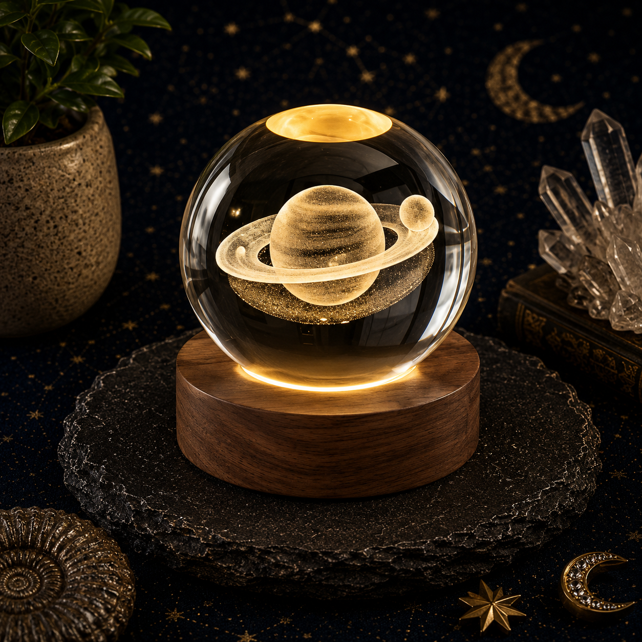 Saturn Crystal Ball