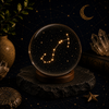 Orion Constellation Crystal Ball – Minimalist