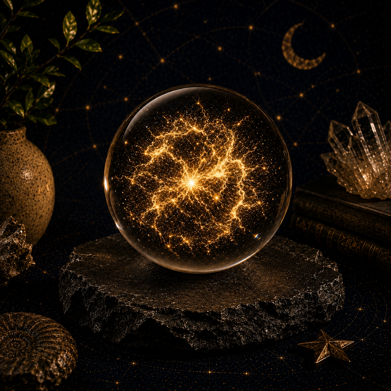 Supernova Remnant Crystal Ball