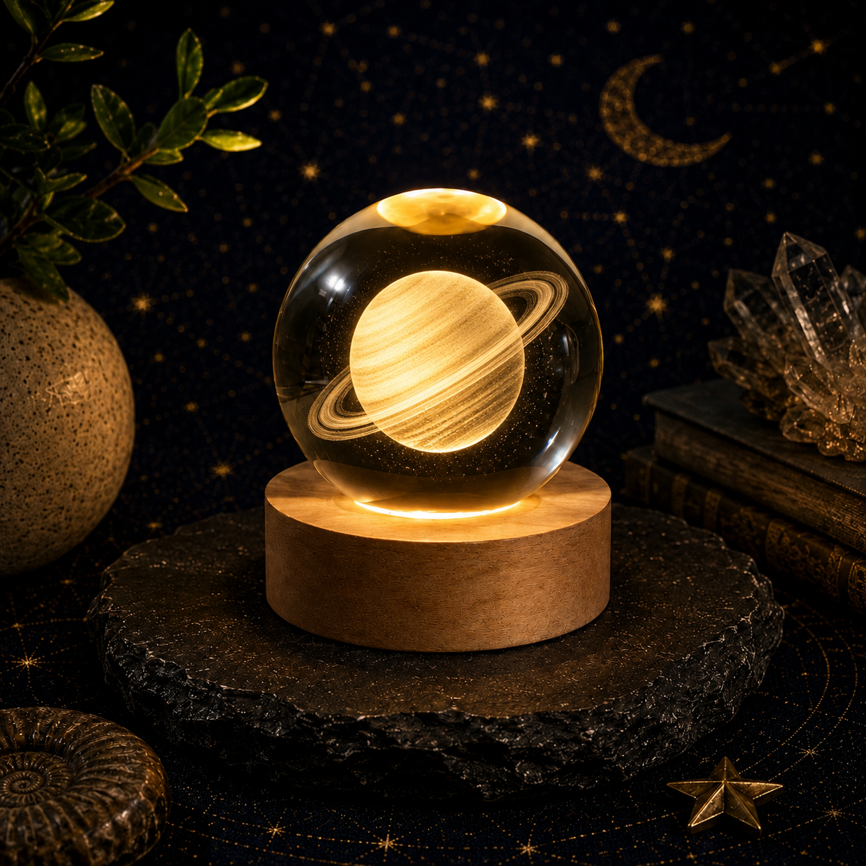 Saturn Crystal Ball