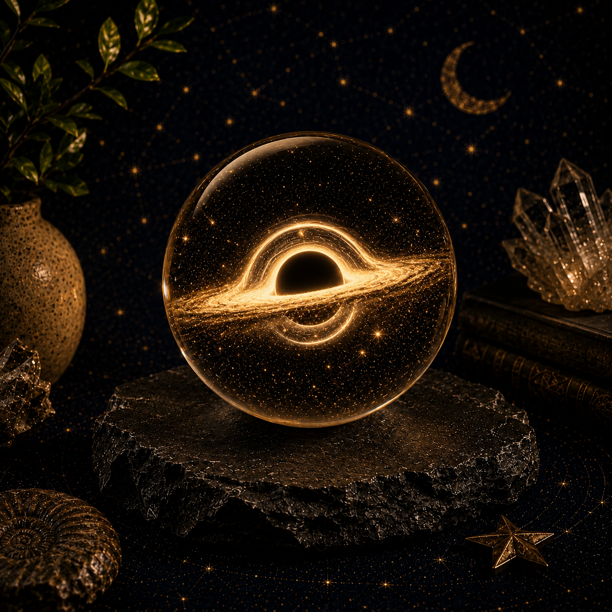 Black Hole Crystal Ball