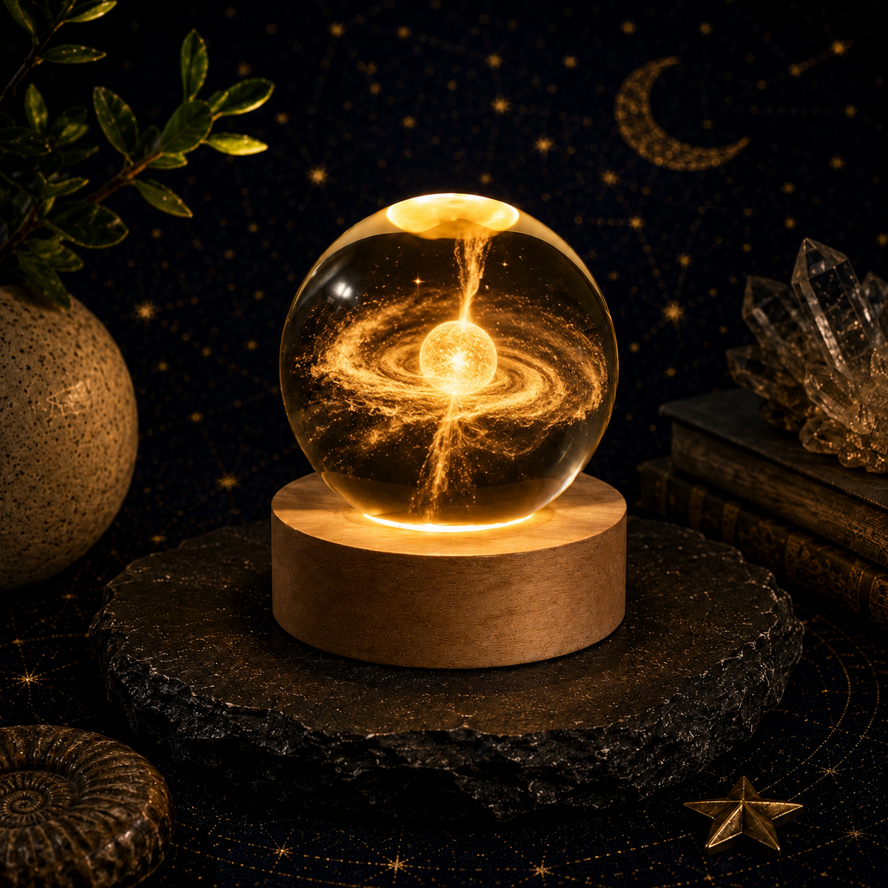 Black Hole Accretion Disk Crystal Ball
