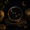 Cassiopeia Constellation Crystal Ball – Minimalist