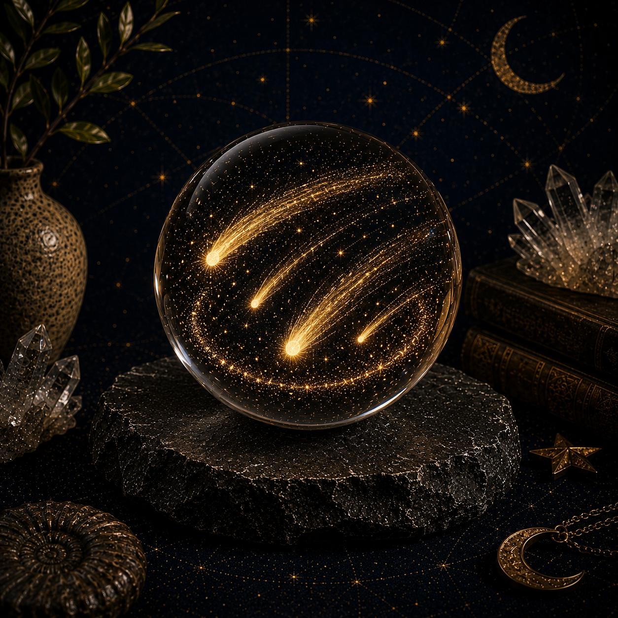 Comet Field Crystal Ball