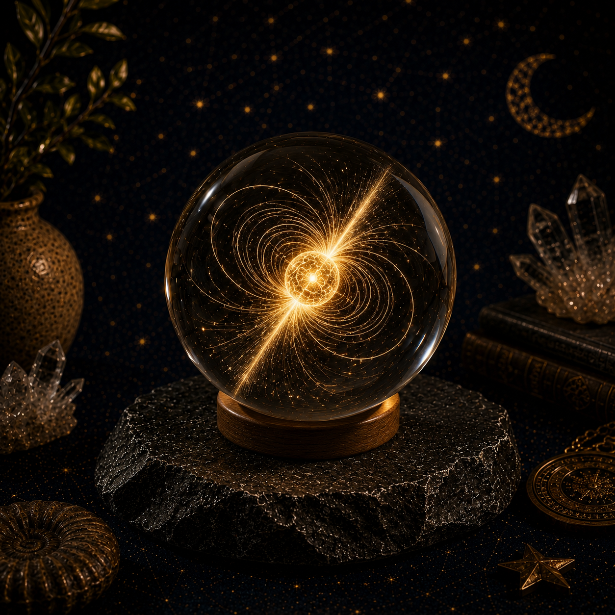 Magnetar Crystal Ball