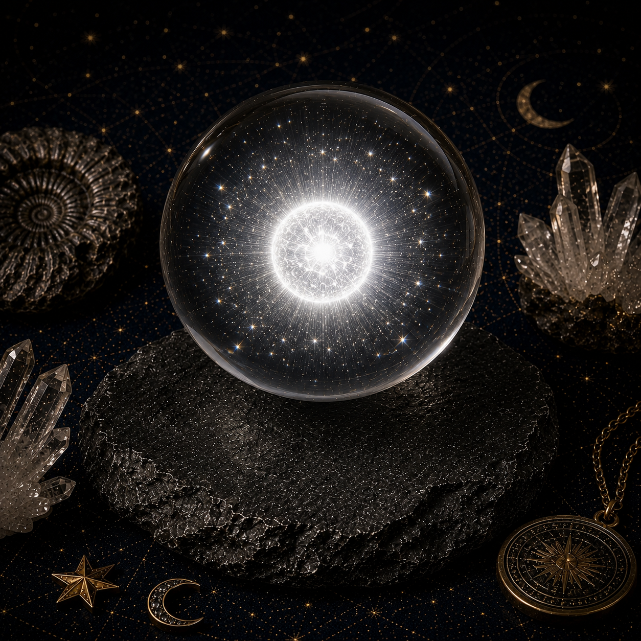 White Dwarf Star Crystal Ball