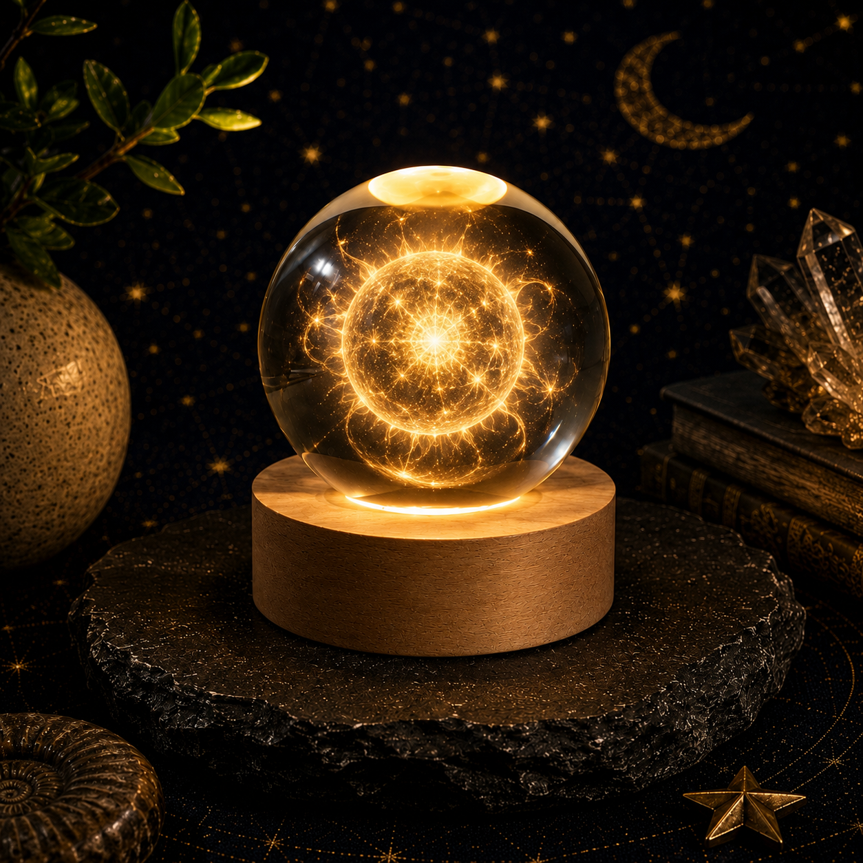 Stellar Corona Crystal Ball