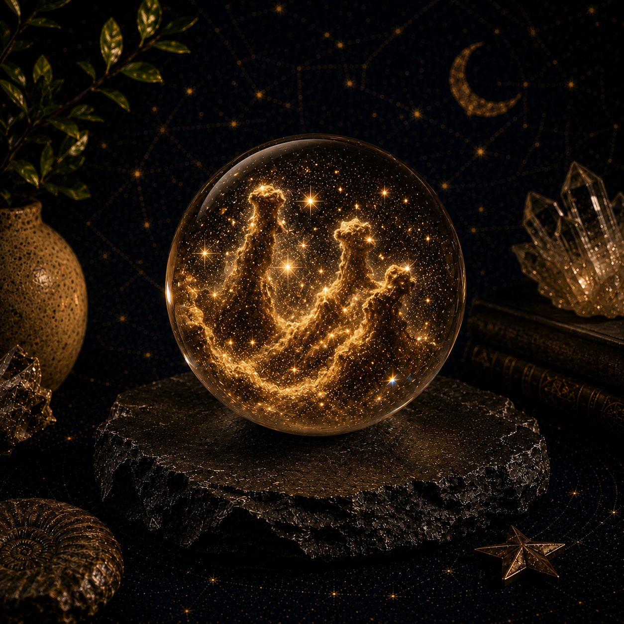 Stellar Nursery Crystal Ball