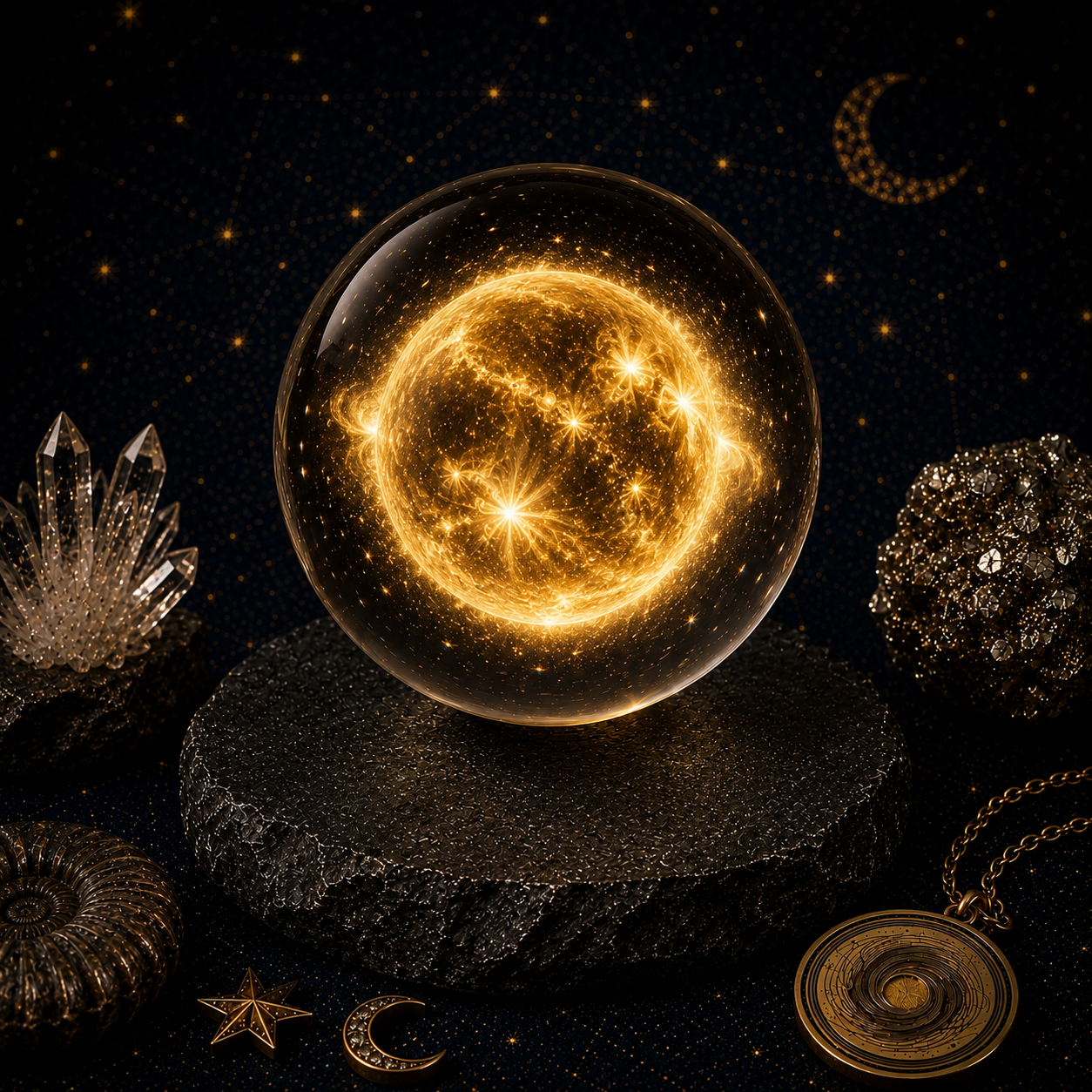 Flare Star Crystal Ball