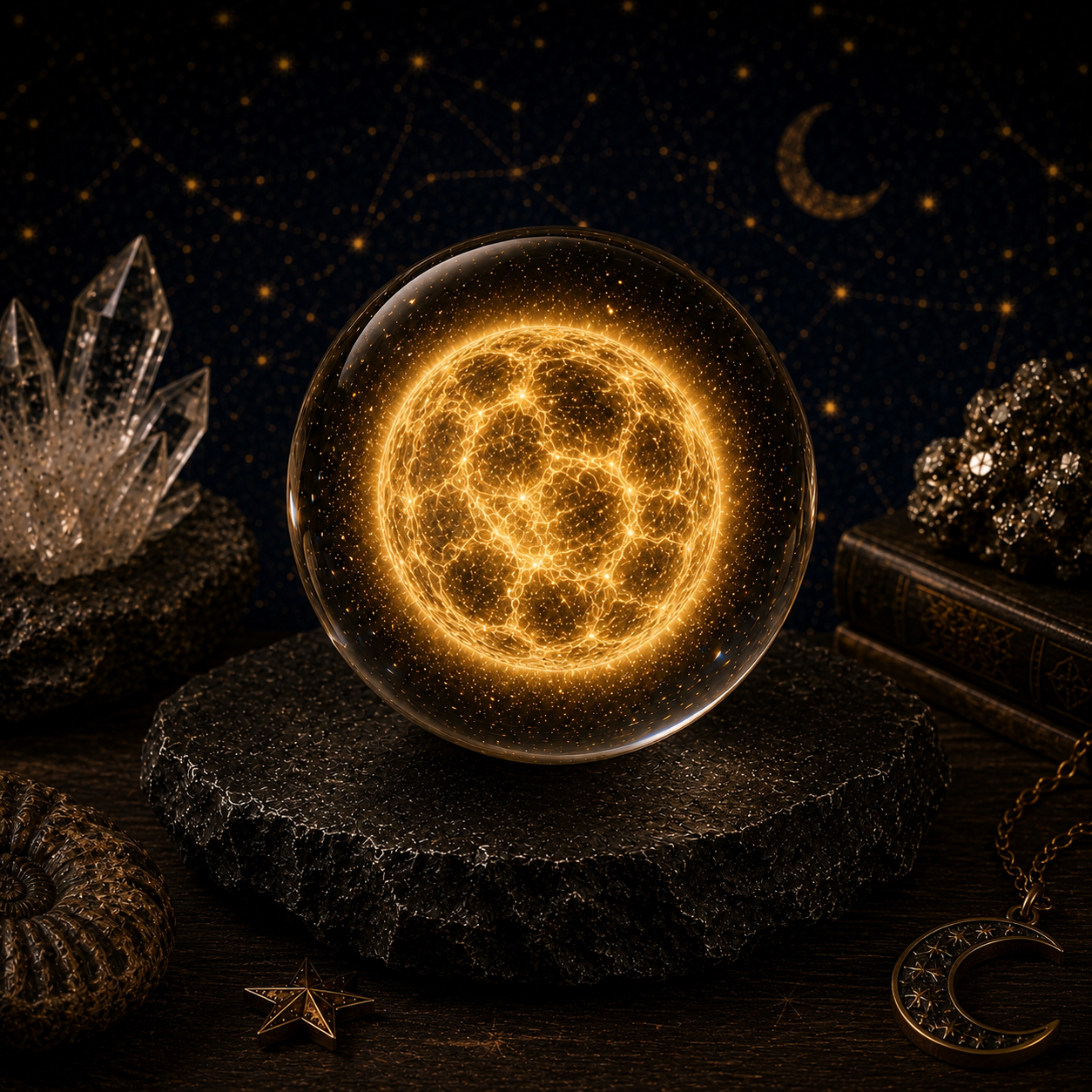 Red Giant Star Crystal Ball