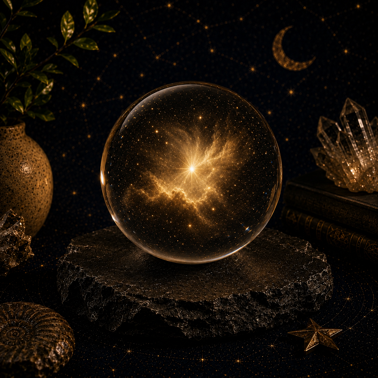 Reflection Nebula Crystal Ball
