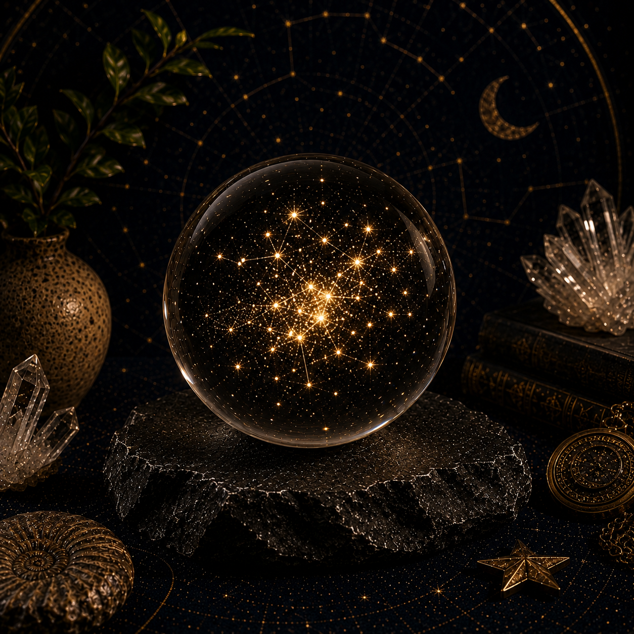 Open Star Cluster Crystal Ball