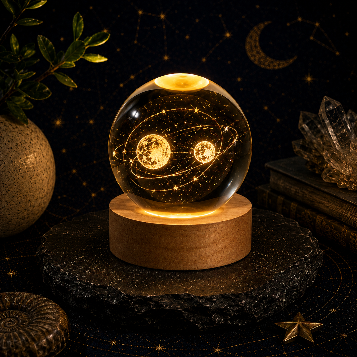 Contact Binary Star Crystal Ball