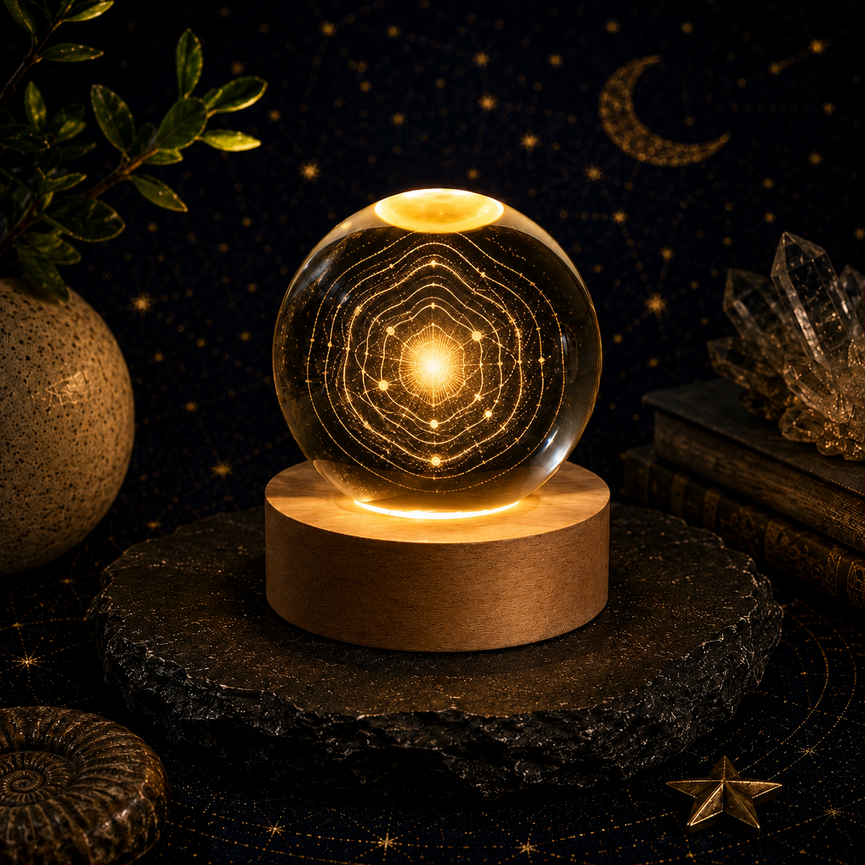 Shell Star Crystal Ball