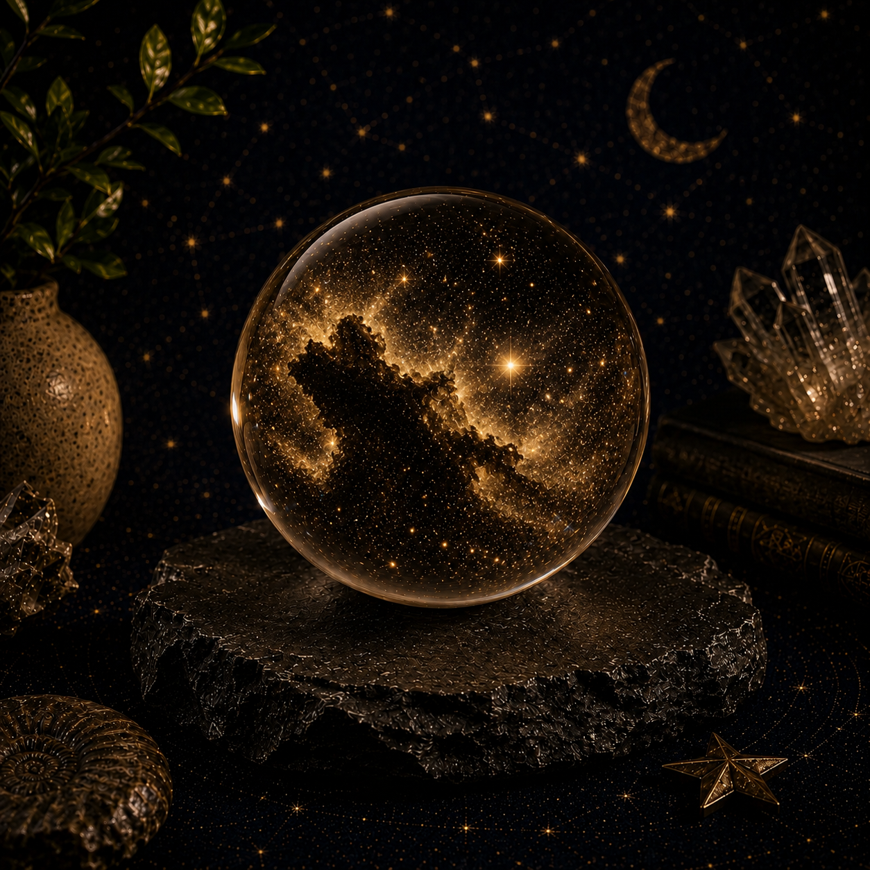 Dark Nebula Crystal Ball