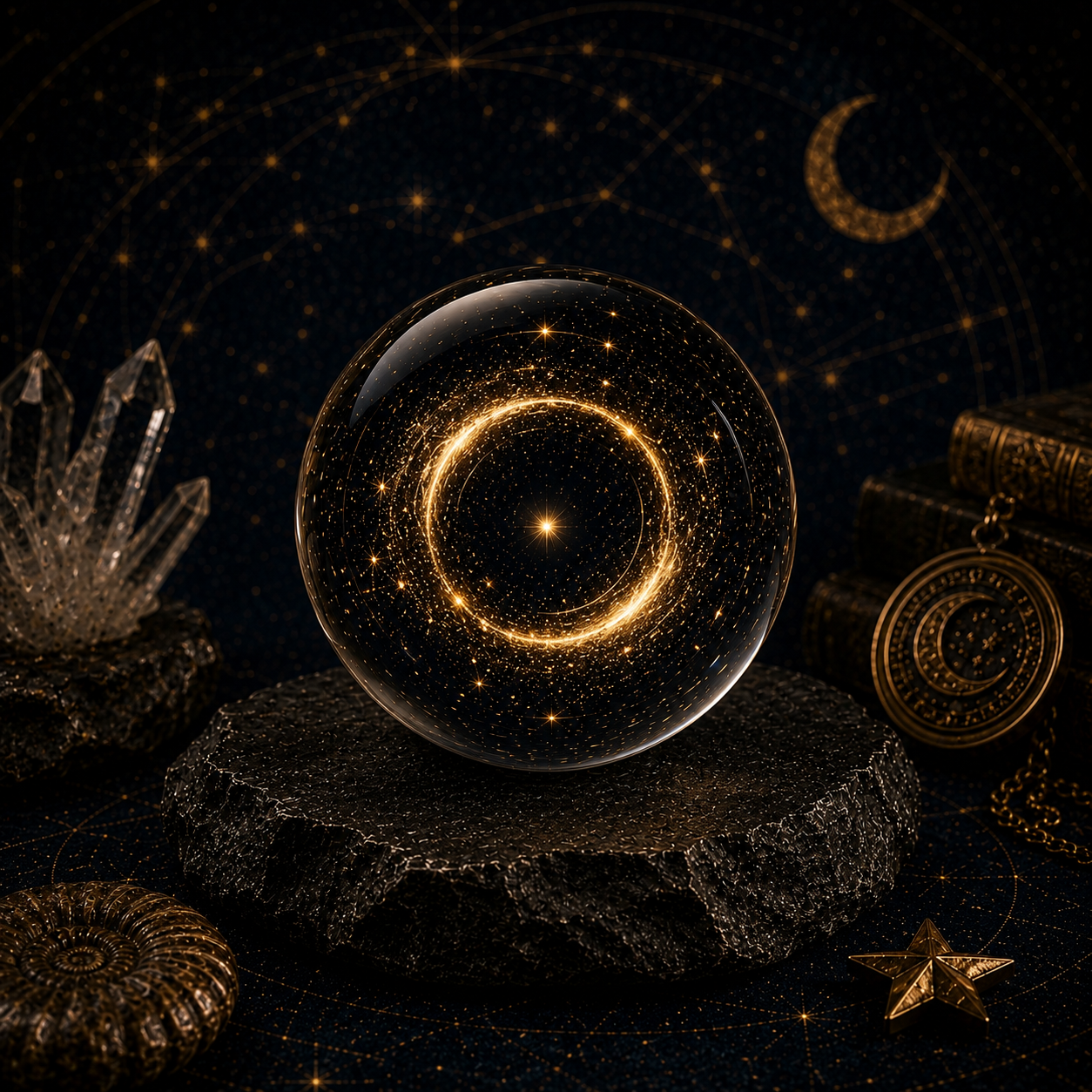 Gravitational Lens Crystal Ball