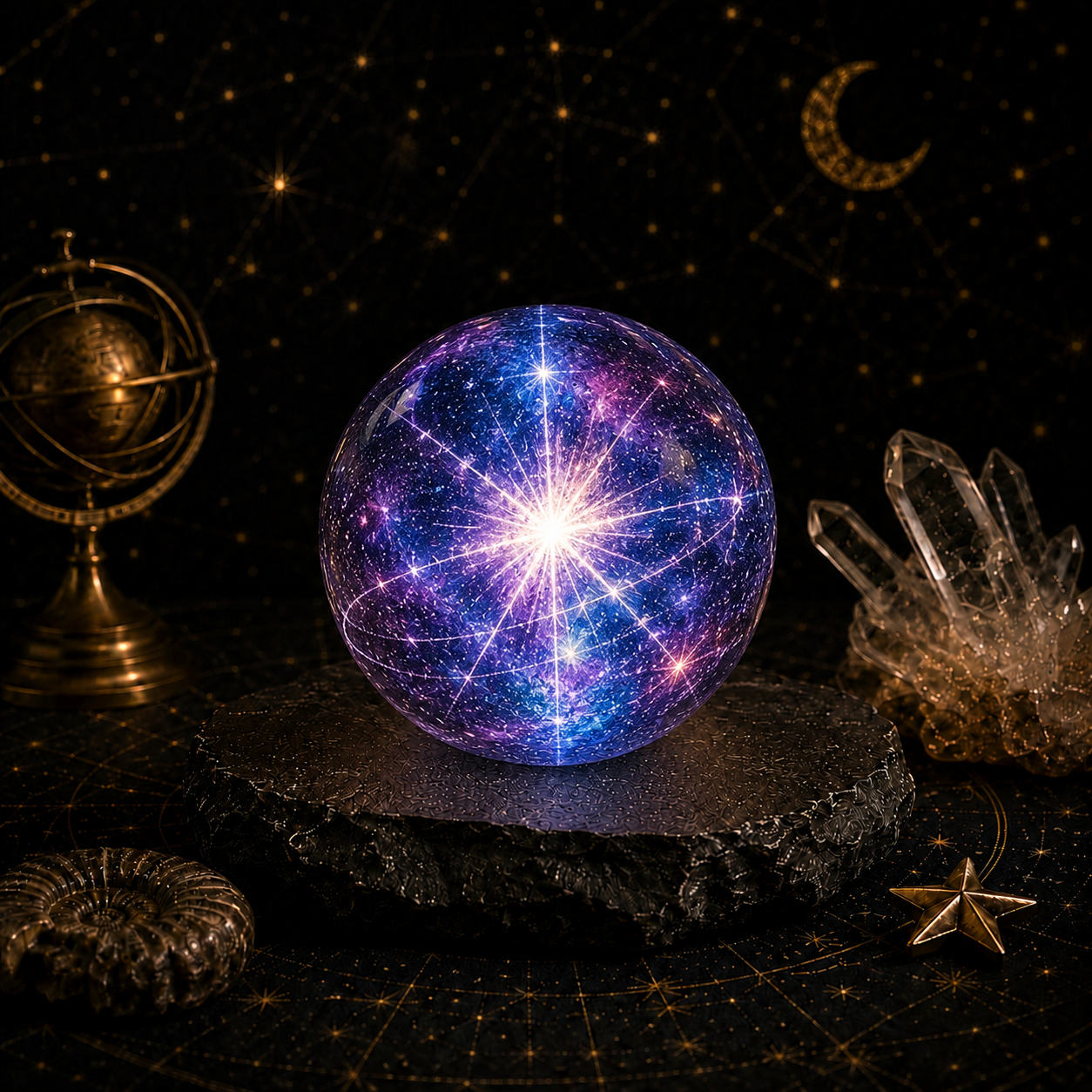 Pulsar Star Lamp