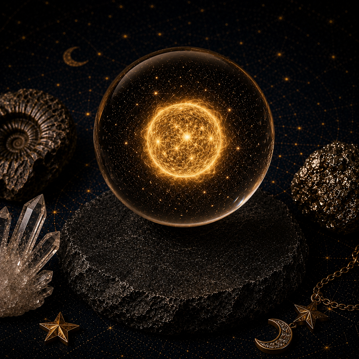 Red Dwarf Star Crystal Ball