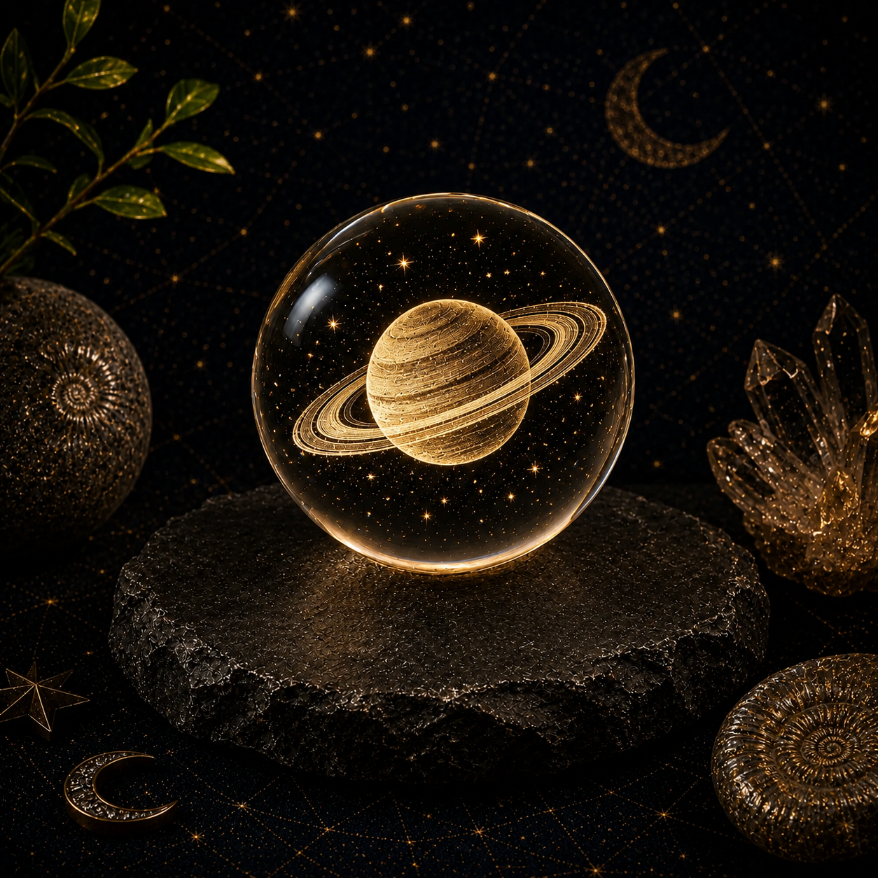 Saturn Crystal Ball