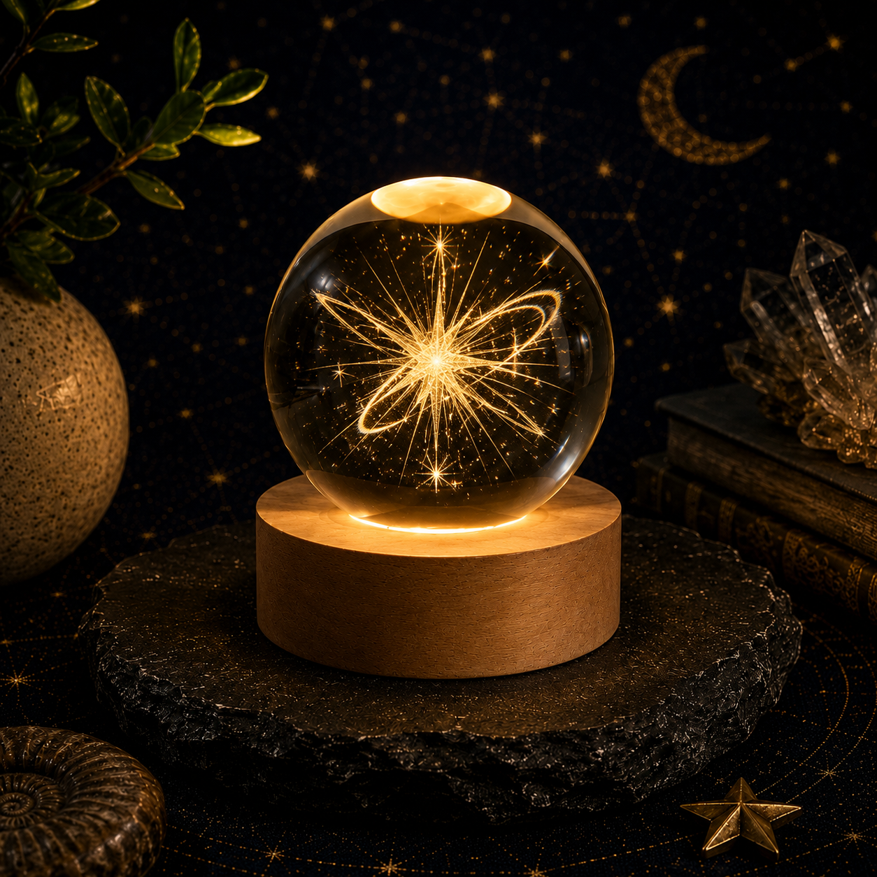 Neutron Star Starburst Crystal Ball