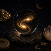 Interacting Galaxies Crystal Ball
