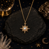 Opal Starburst Necklace