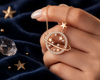 Starlit Planet Necklace