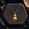 Golden Rocket Pendant