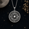 Silver Galaxy Medallion
