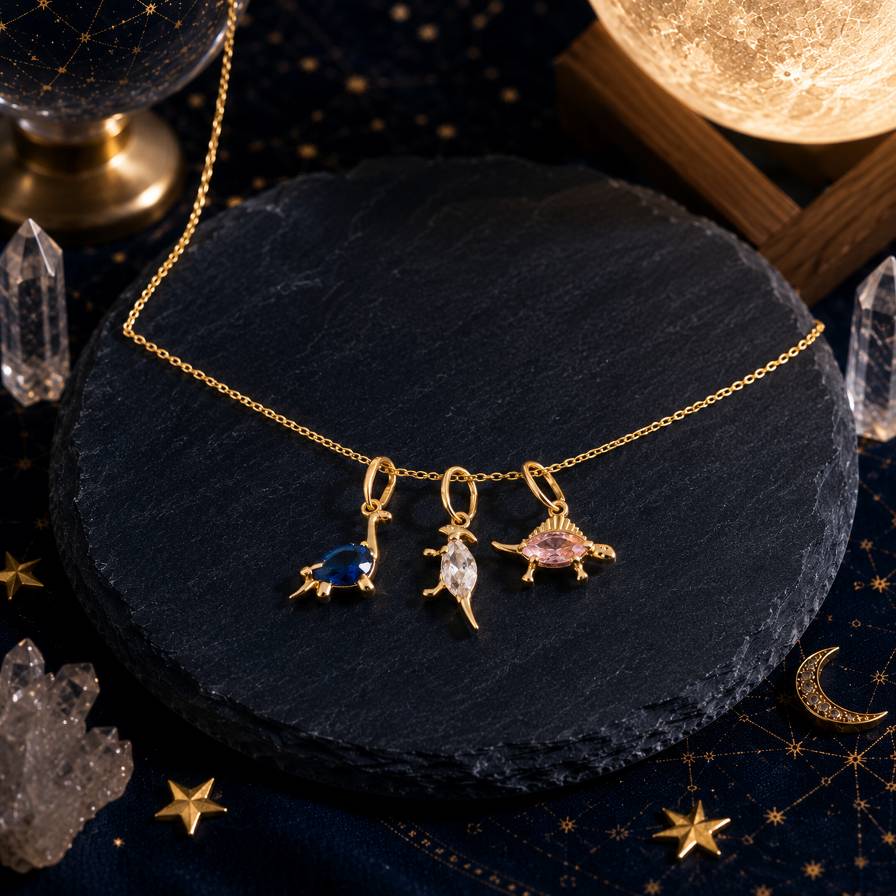 Gemstone Critter Charms